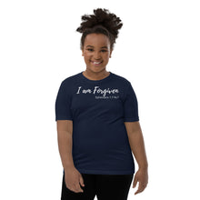Load image into Gallery viewer, I am Forgiven - Youth Short-Sleeve T-Shirt - The Tree of Love