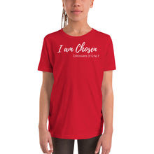 Load image into Gallery viewer, I am Chosen - Youth Short-Sleeve T-Shirt - The Tree of Love