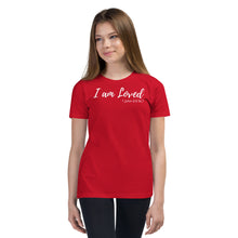 Load image into Gallery viewer, I am Loved - Youth Short-Sleeve T-Shirt - The Tree of Love