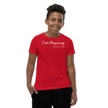 Load image into Gallery viewer, I am Persevering - Youth Short-Sleeve T-Shirt - The Tree of Love