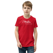 Load image into Gallery viewer, I Matter - Youth Short-Sleeve T-Shirt - The Tree of Love