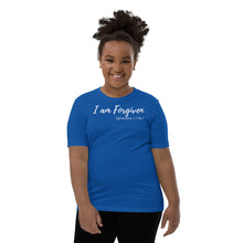 Load image into Gallery viewer, I am Forgiven - Youth Short-Sleeve T-Shirt - The Tree of Love