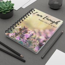 Load image into Gallery viewer, I am Enough - Spiral Bound Journal - The Tree of Love
