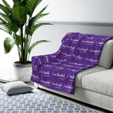 Load image into Gallery viewer, I Matter Collection - Sherpa Fleece Blanket - The Tree of Love
