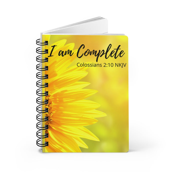 I am Complete - Spiral Bound Journal - The Tree of Love