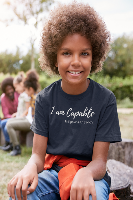 I am Capable - Youth Short-Sleeve T-Shirt - The Tree of Love