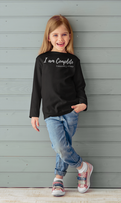 I am Complete - Youth Long Sleeve T-Shirt - The Tree of Love