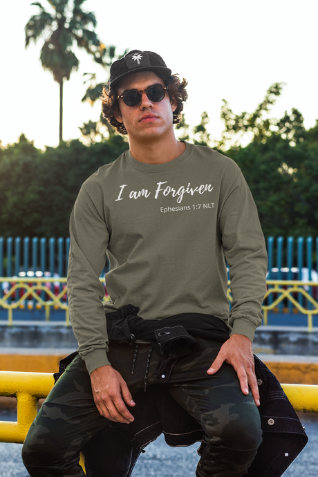 I am Forgiven - Long-Sleeve Unisex T-Shirt - The Tree of Love