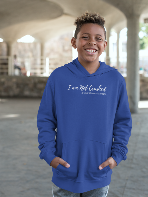 I am Not Crushed - Youth Unisex Hoodie - The Tree of Love