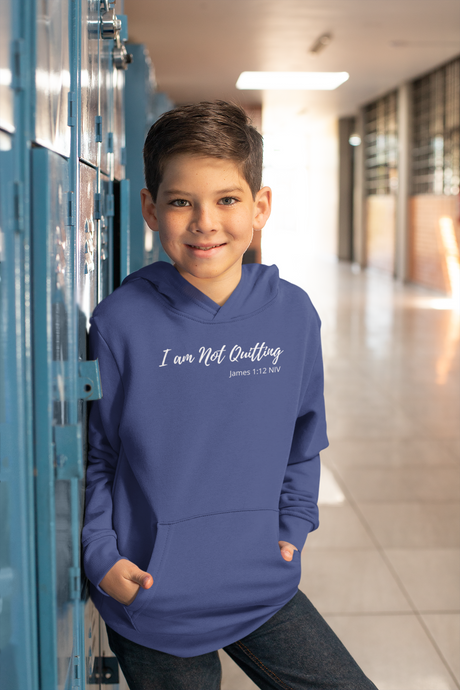 I am Not Quitting - Youth Unisex Hoodie - The Tree of Love