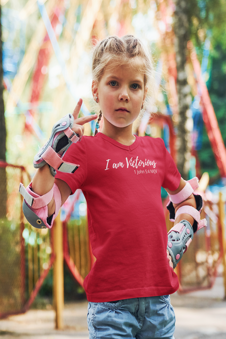 I am Victorious - Youth Short-Sleeve T-Shirt - The Tree of Love