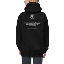 Load image into Gallery viewer, I am Gifted - Youth Unisex Hoodie - The Tree of Love
