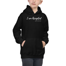 Load image into Gallery viewer, I am Accepted - Youth Unisex Hoodie - The Tree of Love
