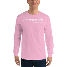 Load image into Gallery viewer, I am Unstoppable - Adult Unisex Long Sleeve T-Shirt - The Tree of Love
