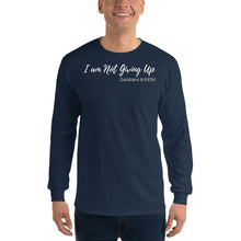 Load image into Gallery viewer, I am Not Giving Up - Adult Unisex Long Sleeve T-Shirt - The Tree of Love
