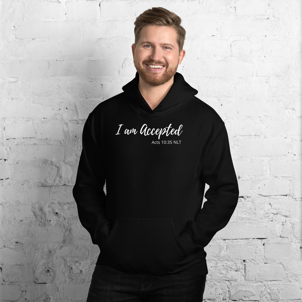 I am Accepted - Adult Unisex Hoodie - The Tree of Love