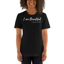 Load image into Gallery viewer, I am Beautiful - Short-Sleeve Unisex T-Shirt - The Tree of Love
