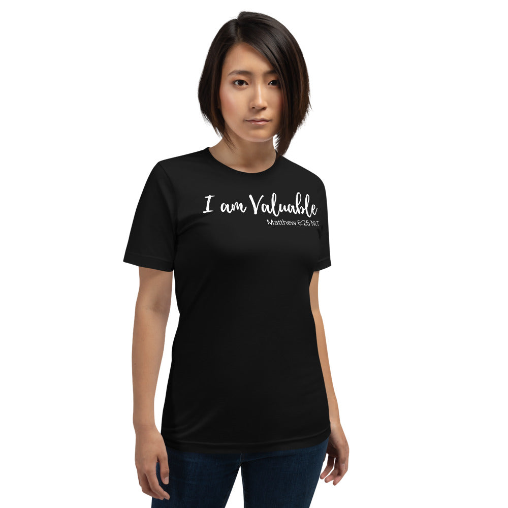 I am Valuable - Short-Sleeve Unisex T-Shirt - The Tree of Love