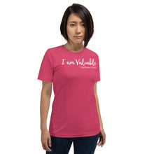 Load image into Gallery viewer, I am Valuable - Short-Sleeve Unisex T-Shirt - The Tree of Love
