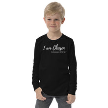 Load image into Gallery viewer, I am Chosen - Youth Long Sleeve T-Shirt - The Tree of Love
