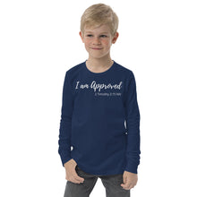 Load image into Gallery viewer, I am Approved - Youth Long-Sleeve T-Shirt - The Tree of Love
