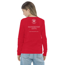 Load image into Gallery viewer, I am Pressing On - Youth Long Sleeve T-Shirt - The Tree of Love
