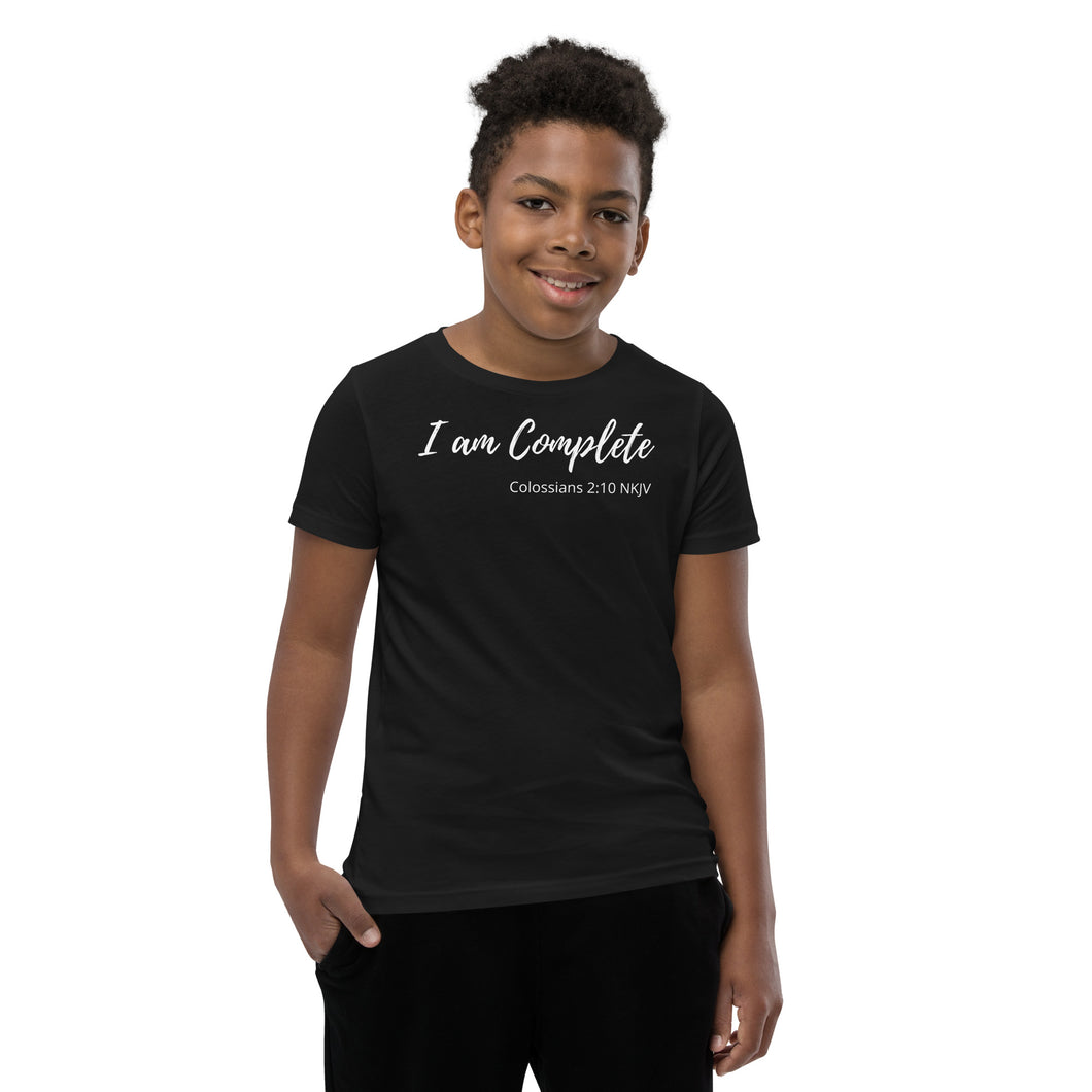 I am Complete - Youth Short-Sleeve T-Shirt - The Tree of Love