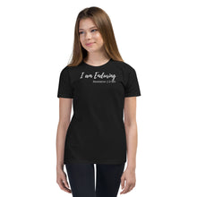Load image into Gallery viewer, I am Enduring - Youth Short-Sleeve T-Shirt - The Tree of Love
