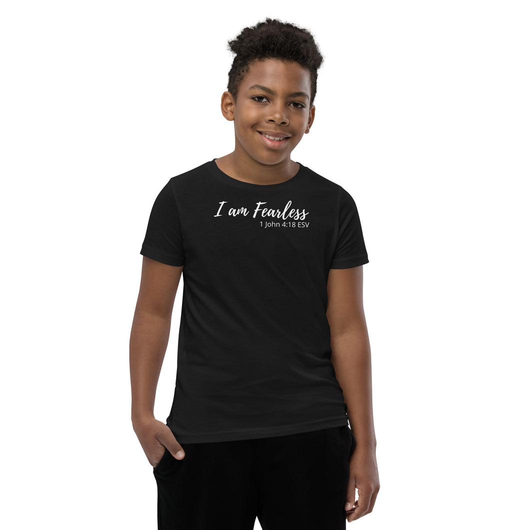 I am Fearless - Youth Short-Sleeve T-Shirt - The Tree of Love