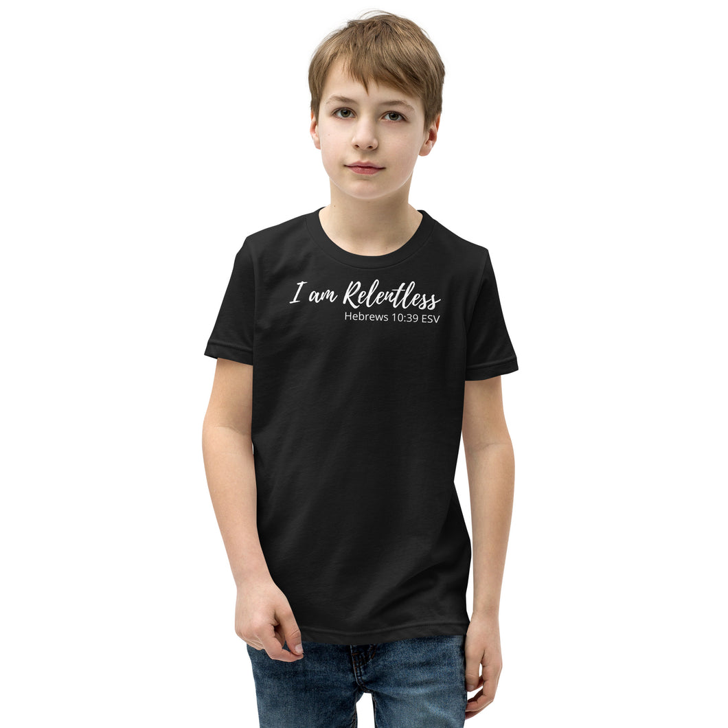 I am Relentless - Youth Short-Sleeve T-Shirt - The Tree of Love
