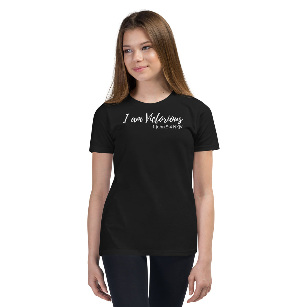 I am Victorious - Youth Short-Sleeve T-Shirt - The Tree of Love