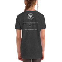 Load image into Gallery viewer, I am Pressing On - Youth Short-Sleeve T-Shirt - The Tree of Love
