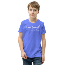 Load image into Gallery viewer, I am Enough - Youth Short-Sleeve T-Shirt - The Tree of Love
