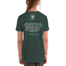 Load image into Gallery viewer, I am Beautiful - Youth Short-Sleeve T-Shirt - The Tree of Love
