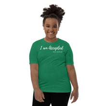 Load image into Gallery viewer, I am Accepted - Youth Short-Sleeve T-Shirt - The Tree of Love
