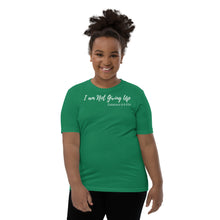 Load image into Gallery viewer, I am Not Giving Up - Youth Short-Sleeve T-Shirt - The Tree of Love
