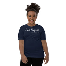 Load image into Gallery viewer, I am Forgiven - Youth Short-Sleeve T-Shirt - The Tree of Love
