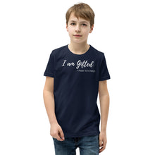 Load image into Gallery viewer, I am Gifted - Youth Short-Sleeve T-Shirt - The Tree of Love
