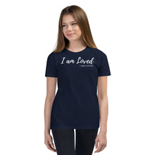 Load image into Gallery viewer, I am Loved - Youth Short-Sleeve T-Shirt - The Tree of Love
